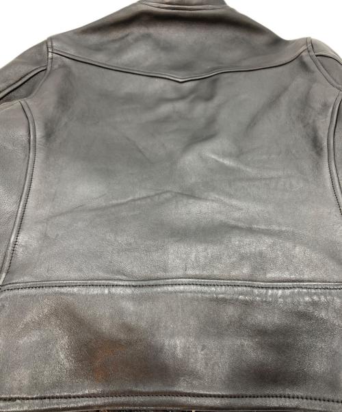 Schott（ショット）Schott (ショット) SHEEP LEATHER 70’S シングル ライダースジャケット ブラック サイズ:Sの古着・服飾アイテム