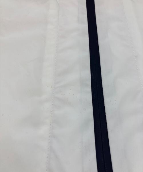 MONCLER（モンクレール）MONCLER (モンクレール) トリコロールテープ フルジップ パーカー ホワイト サイズ:SIZE 2の古着・服飾アイテム