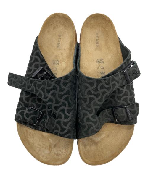 BIRKENSTOCK（ビルケンシュトック）BIRKENSTOCK (ビルケンシュトック) BEAMS (ビームス) 別注 Zurich BONE PATTERN ブラウン サイズ:45の古着・服飾アイテム