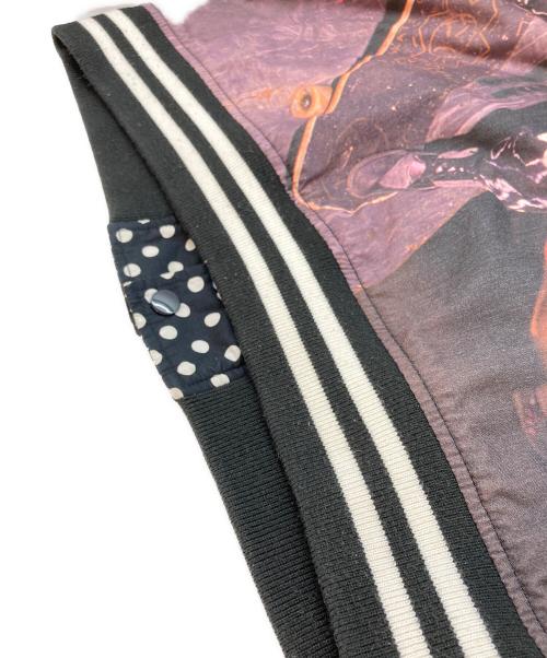 SUPREME（シュプリーム）SUPREME (シュプリーム) COMME des GARCONS SHIRT (コムデギャルソンシャツ) Reversible Varsity Baseball Jacket ブラック サイズ:Lの古着・服飾アイテム