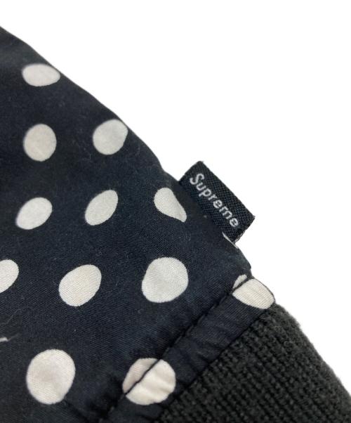 SUPREME（シュプリーム）SUPREME (シュプリーム) COMME des GARCONS SHIRT (コムデギャルソンシャツ) Reversible Varsity Baseball Jacket ブラック サイズ:Lの古着・服飾アイテム