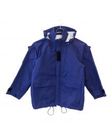 CAHLUMN（カウラム）の古着「Magazine Pocket 3 Layers Parka」｜ブルー