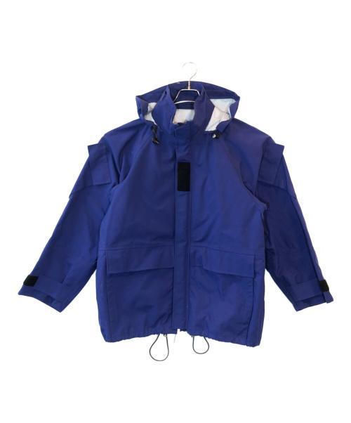 CAHLUMN（カウラム）CAHLUMN (カウラム) Magazine Pocket 3 Layers Parka ブルー サイズ:Lの古着・服飾アイテム
