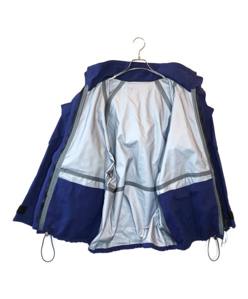 CAHLUMN（カウラム）CAHLUMN (カウラム) Magazine Pocket 3 Layers Parka ブルー サイズ:Lの古着・服飾アイテム