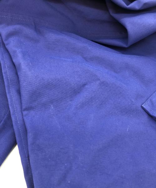 CAHLUMN（カウラム）CAHLUMN (カウラム) Magazine Pocket 3 Layers Parka ブルー サイズ:Lの古着・服飾アイテム