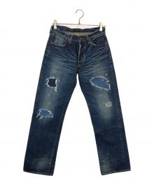 SUGAR CANE（シュガーケーン）の古着「ロースターセルビッチデニムパンツ」｜ブルー