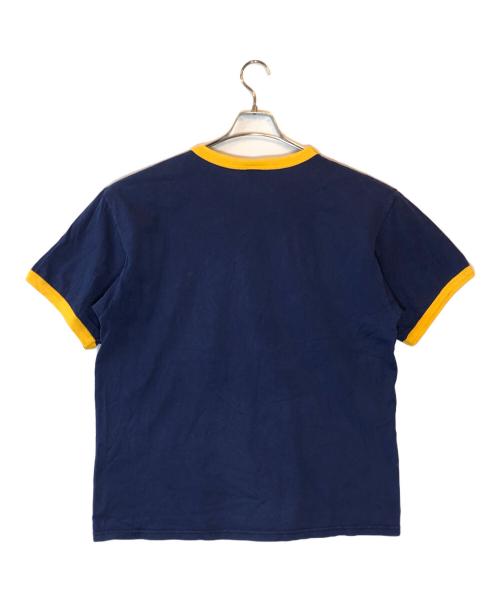 stussy（ステューシー）stussy (ステューシー) リンガーTシャツ ネイビー サイズ:SIZE XLの古着・服飾アイテム