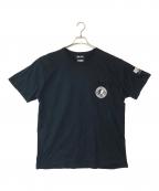 Hysteric Glamour×WIND AND SEAヒステリックグラマー×ウィンダンシー）の古着「半袖カットソー」｜ブラック