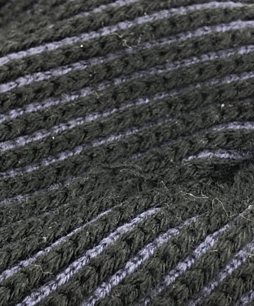 SUPREME（シュプリーム）Supreme (シュプリーム) 2tone rib beanie ブラック サイズ:下記参照の古着・服飾アイテム