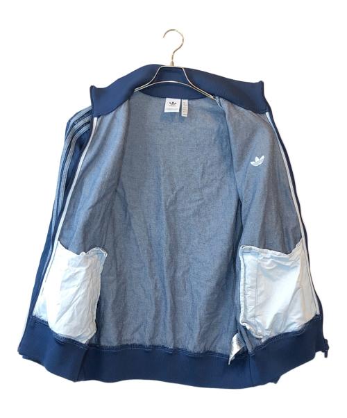 adidas（アディダス）adidas (アディダス) アディカラー デニム ファイヤーバード トラックトップ ブルー サイズ:3XLの古着・服飾アイテム