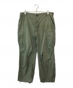 US ARMYユーエスアーミー）の古着「ジャングルファティーグパンツ」｜カーキ
