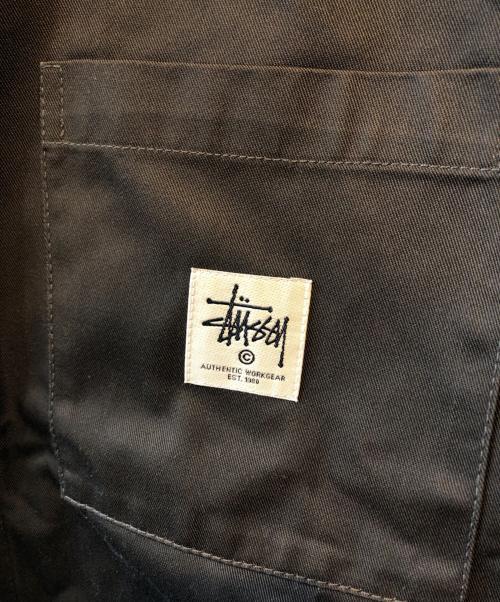 stussy（ステューシー）stussy (ステューシー) スイングトップ ブラウン サイズ:Mの古着・服飾アイテム