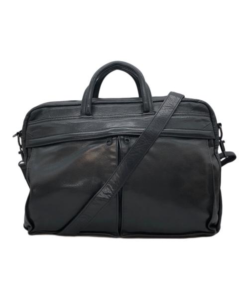 PORTER（ポーター）PORTER (ポーター) 2WAYレザービジネスバッグ ブラックの古着・服飾アイテム