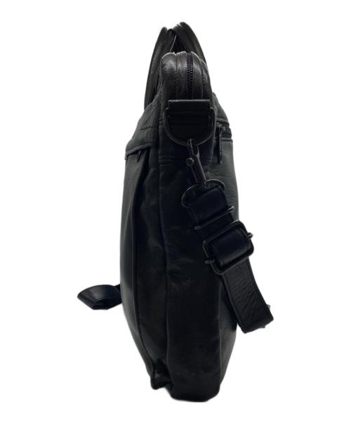 PORTER（ポーター）PORTER (ポーター) 2WAYレザービジネスバッグ ブラックの古着・服飾アイテム