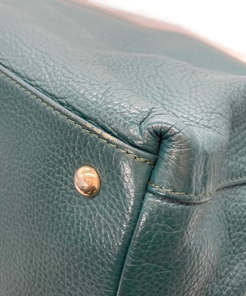 zanellato（ザネラート）ZANELLATO (ザネラート) POSTINAレザーショルダーバッグ グリーンの古着・服飾アイテム