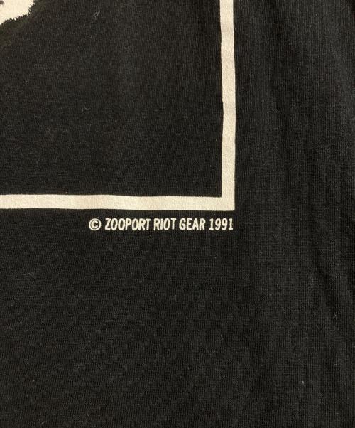 anvil（アンヴィル）anvil (アンヴィル) チャールズマンソンプリントTシャツ ブラック サイズ:XLの古着・服飾アイテム