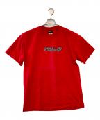 USEDユーズド）の古着「プリントTシャツ」｜レッド
