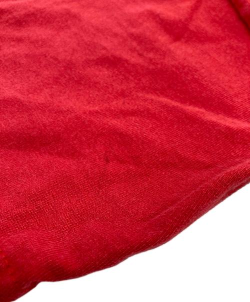 USED（ユーズド）USED (ユーズド) プリントTシャツ レッド サイズ:Lの古着・服飾アイテム