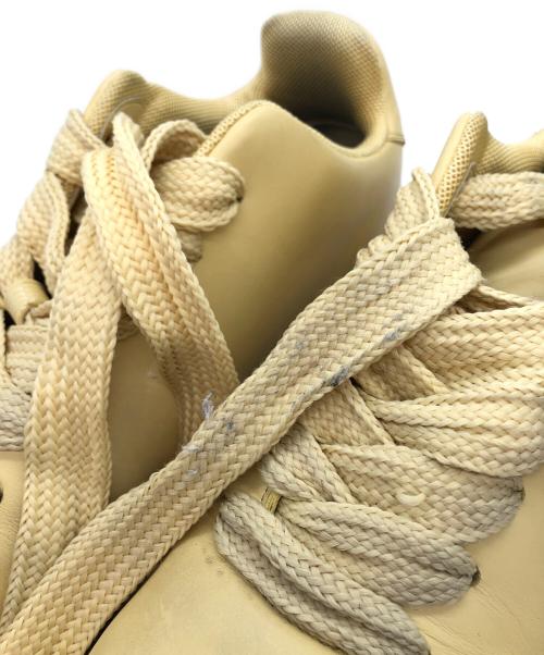 BURBERRY（バーバリー）BURBERRY (バーバリー) Box Leather Sneakers ベージュ サイズ:44の古着・服飾アイテム