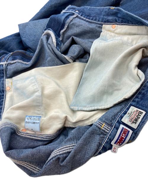 big mac（ビッグマック）big mac (ビッグマック) BARNS OUTFITTERS (バーンズアウトフィッターズ) ペインターパンツ インディゴ サイズ:SIZE 42の古着・服飾アイテム