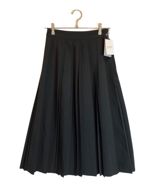 IENA（イエナ）IENA (イエナ) 25AW ストレッチプリーツスカート ブラック サイズ:36 未使用品の古着・服飾アイテム