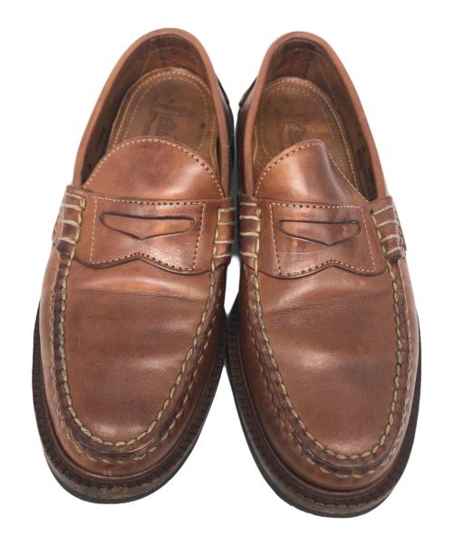 Alden（オールデン）Alden (オールデン) ペニーローファー ブラウン サイズ:7の古着・服飾アイテム