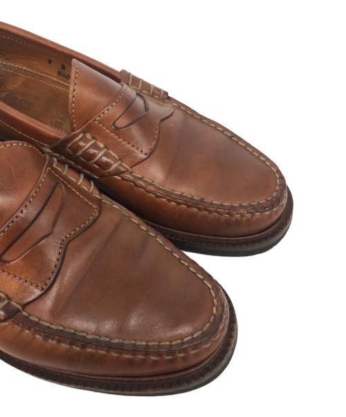 Alden（オールデン）Alden (オールデン) ペニーローファー ブラウン サイズ:7の古着・服飾アイテム