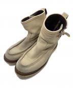 WTAPSダブルタップス）の古着「スウェードエンジニアブーツ」｜ベージュ