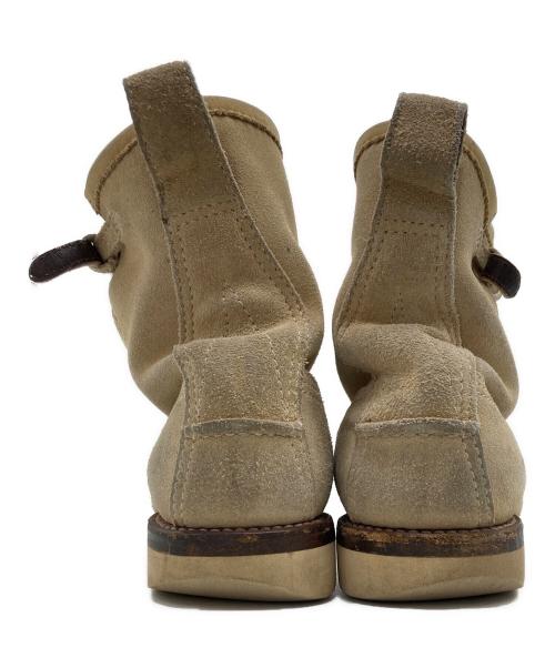 WTAPS（ダブルタップス）WTAPS (ダブルタップス) スウェードエンジニアブーツ ベージュ サイズ:US8の古着・服飾アイテム