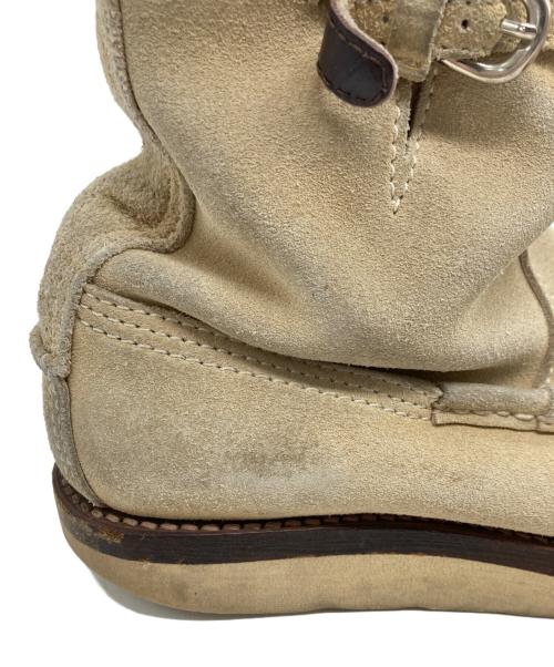 WTAPS（ダブルタップス）WTAPS (ダブルタップス) スウェードエンジニアブーツ ベージュ サイズ:US8の古着・服飾アイテム