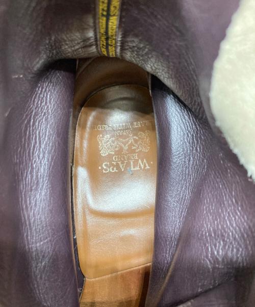 WTAPS（ダブルタップス）WTAPS (ダブルタップス) スウェードエンジニアブーツ ベージュ サイズ:US8の古着・服飾アイテム