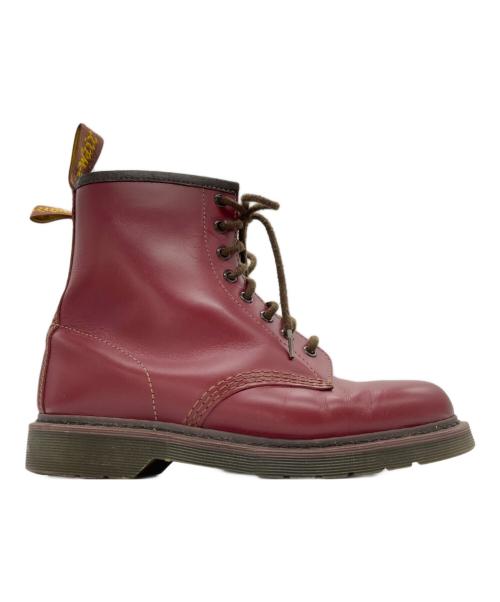 WTAPS（ダブルタップス）WTAPS (ダブルタップス) Dr.Martens (ドクターマーチン) 8ホールブーツ レッド サイズ:UK7の古着・服飾アイテム
