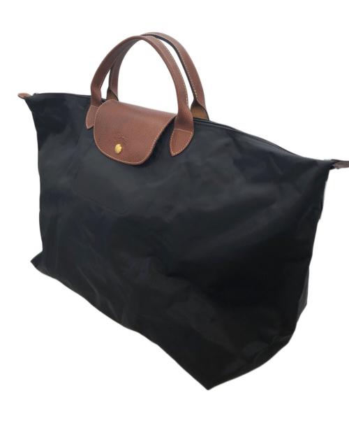 LONGCHAMP（ロンシャン）LONGCHAMP (ロンシャン) ル プリアージュ オリジナル トラベルバッグ S ブラックの古着・服飾アイテム