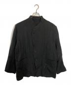 ULTERIORアルテリア）の古着「ウォッシュド シャンブレーツイル S/C ジャケット」｜グレー