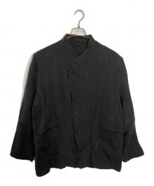 ULTERIOR（アルテリア）の古着「ウォッシュド シャンブレーツイル S/C ジャケット」｜グレー