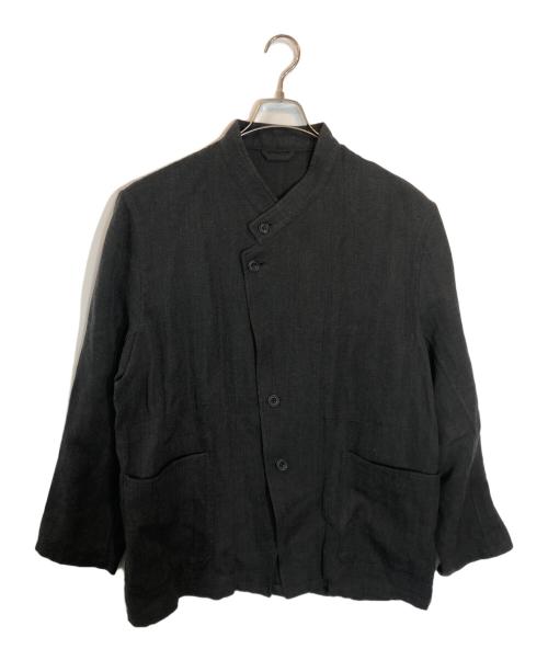 ULTERIOR（アルテリア）ULTERIOR (アルテリア) ウォッシュド シャンブレーツイル S/C ジャケット グレー サイズ:SIZE 4の古着・服飾アイテム