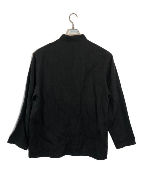 ULTERIOR（アルテリア）ULTERIOR (アルテリア) ウォッシュド シャンブレーツイル S/C ジャケット グレー サイズ:SIZE 4の古着・服飾アイテム