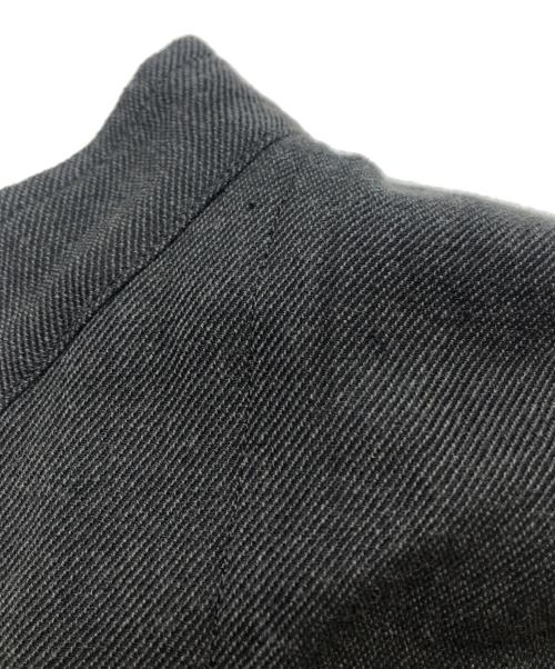 ULTERIOR（アルテリア）ULTERIOR (アルテリア) ウォッシュド シャンブレーツイル S/C ジャケット グレー サイズ:SIZE 4の古着・服飾アイテム