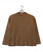 AURALEEオーラリー）の古着「SUPER FINE WOOL RIB KINT」｜ブラウン
