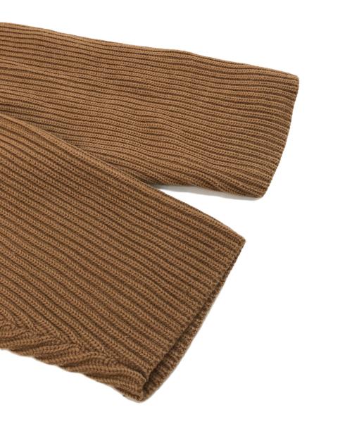 AURALEE（オーラリー）AURALEE (オーラリー) SUPER FINE WOOL RIB KINT ブラウン サイズ:３の古着・服飾アイテム