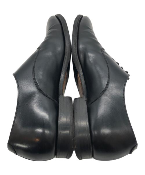 Crockett & Jones（クロケット＆ジョーンズ）Crockett & Jones (クロケット＆ジョーンズ) 内羽根 プレーントゥ シューズ ブラック サイズ:8 Eの古着・服飾アイテム