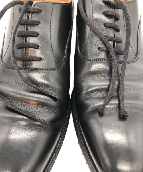 Crockett & Jones（クロケット＆ジョーンズ）Crockett & Jones (クロケット＆ジョーンズ) 内羽根 プレーントゥ シューズ ブラック サイズ:8 Eの古着・服飾アイテム