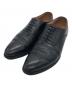 Crockett & Jones（クロケット＆ジョーンズ）の古着「内羽根 プレーントゥ シューズ」｜ブラック