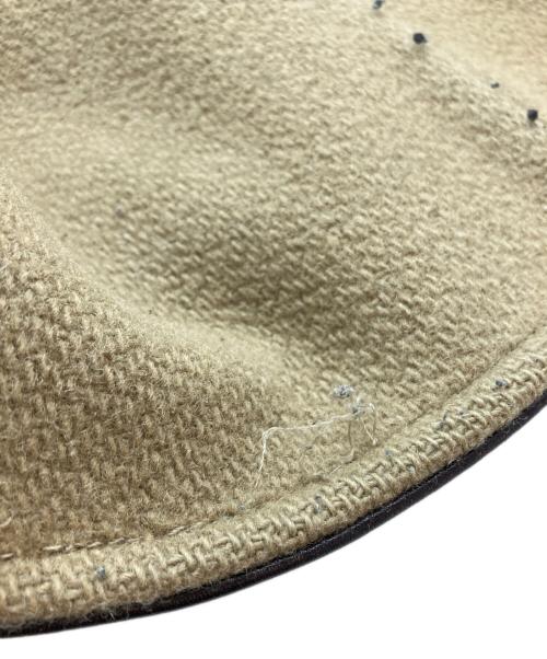 BY GLADHAND（バイグラッドハンド）BY GLADHAND (バイグラッドハンド) カウハイドレザーカーコート ブラウン サイズ:Mの古着・服飾アイテム