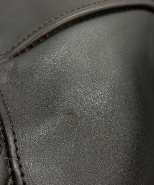 HOR.L.TOGS（ソノタブランド）HOR.L.TOGS (ソノタブランド) ホースハイドカーコート ブラック サイズ:SIZE 38の古着・服飾アイテム