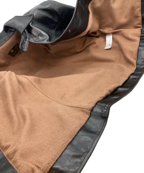 HOR.L.TOGS（ソノタブランド）HOR.L.TOGS (ソノタブランド) ホースハイドカーコート ブラック サイズ:SIZE 38の古着・服飾アイテム