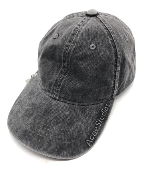 Acne studios（アクネ ストゥディオス）ACNE STUDIOS (アクネ ストゥディオス) ペンダントツイルキャップ グレー サイズ:One size(59cm)の古着・服飾アイテム