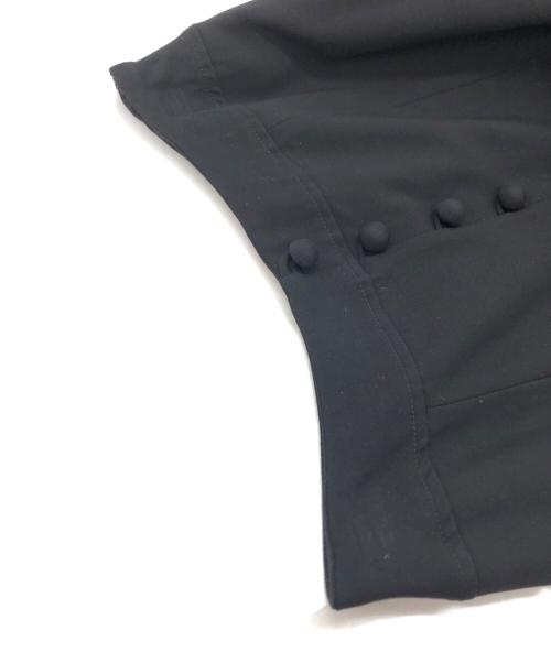 ALICE AUAA（アリスアウアア）ALICE AUAA (アリスアウアア) デザイン フレアロングスカート ブラック サイズ:4の古着・服飾アイテム