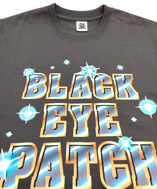THE BLACK EYE PATCH（ブラックアイパッチ）THE BLACK EYE PATCH (ブラックアイパッチ) プリントTシャツ グレー サイズ:Lの古着・服飾アイテム