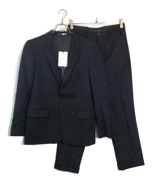PS Paul Smith（ＰＳポールスミス）PS Paul Smith (ＰＳポールスミス) カラーネップセットアップスーツ ブラック サイズ:Mの古着・服飾アイテム
